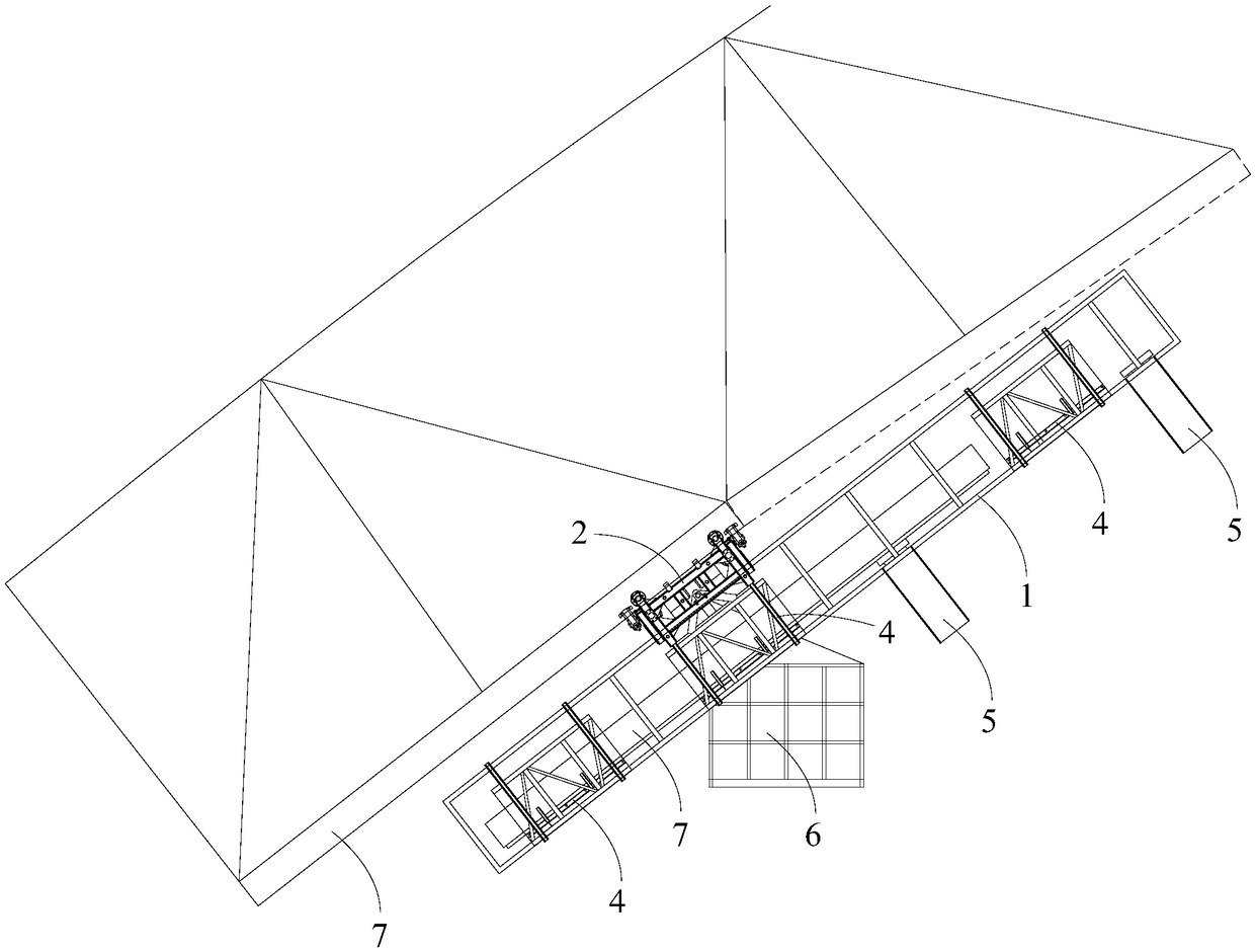 Novel chain track installation method