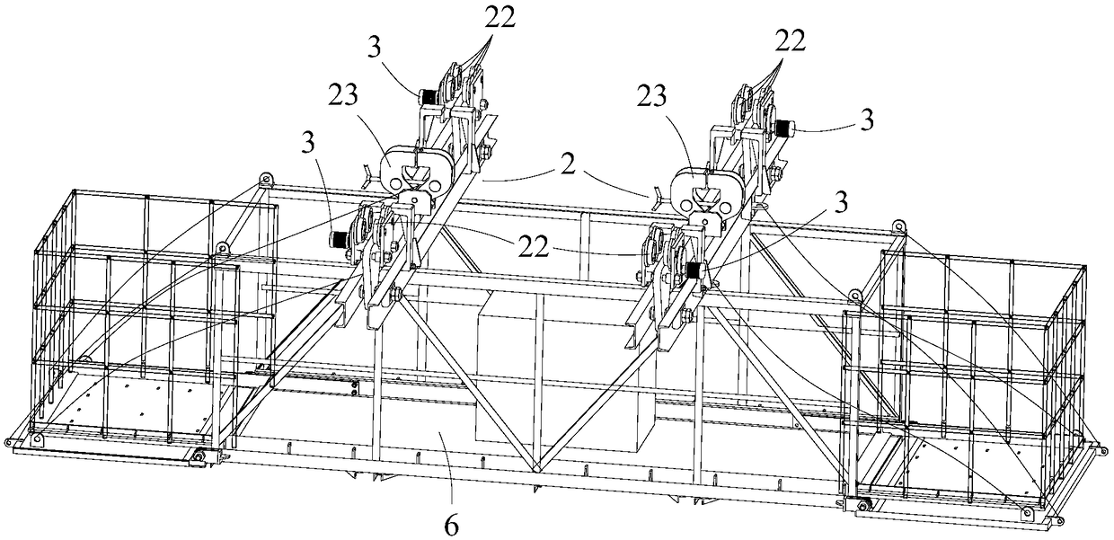 Novel chain track installation method