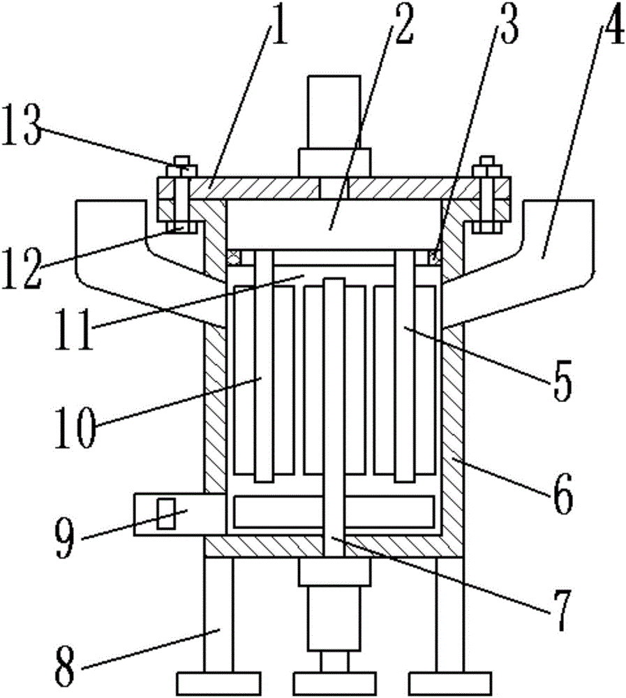 Highly-efficient food stirring device with high stirring force