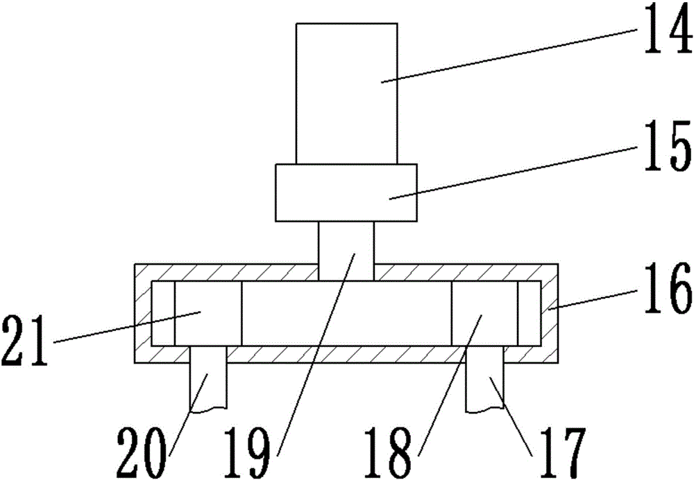 Highly-efficient food stirring device with high stirring force