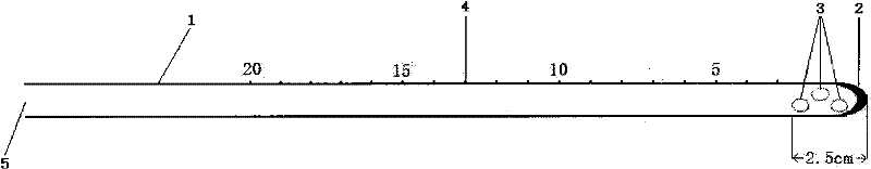 Bullet-shaped cerebral porous drainage tube and cerebral drainage device adopting same