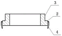 Production method of saloon car transmission combination gear ring