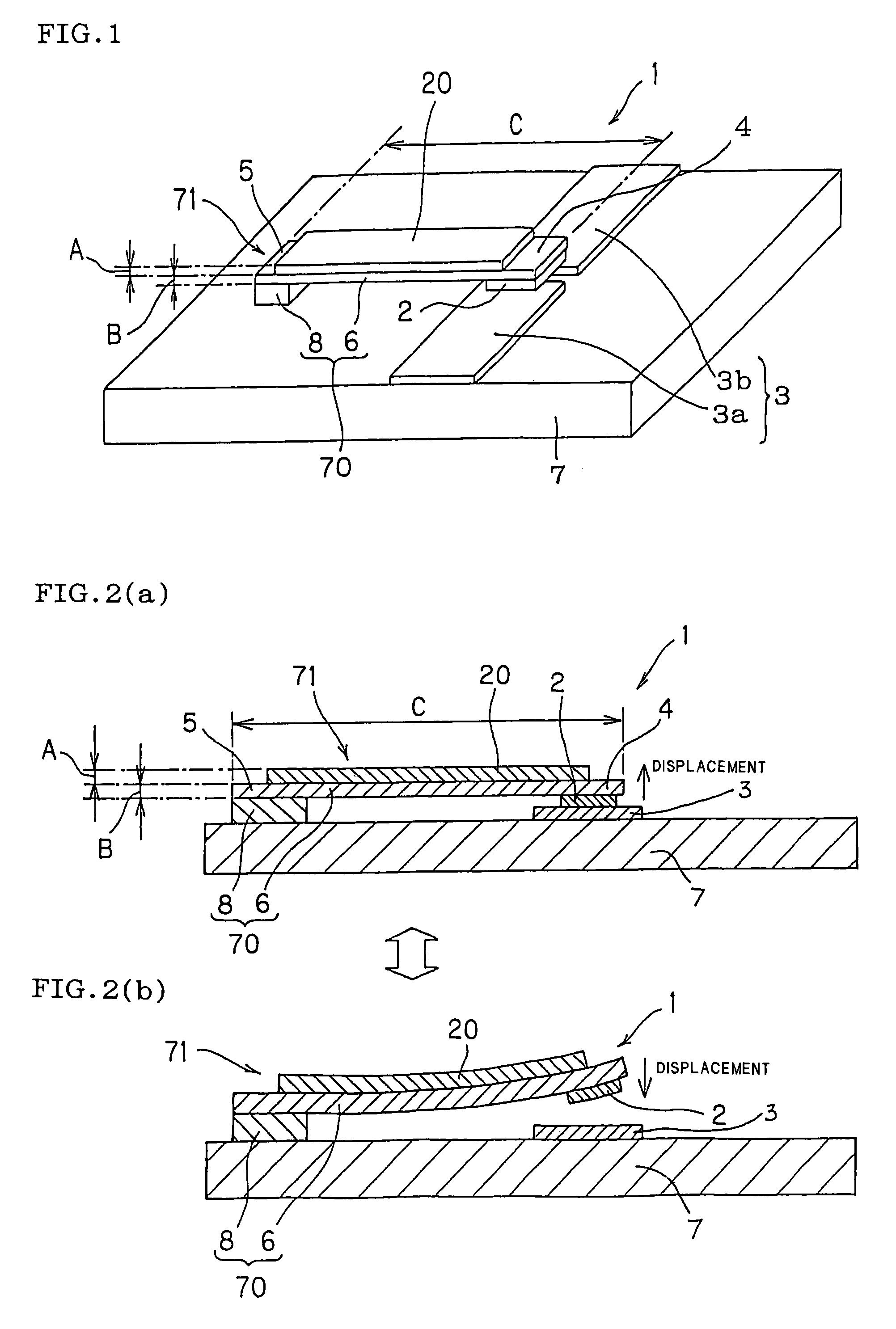 Microswitch and method for manufacturing the same