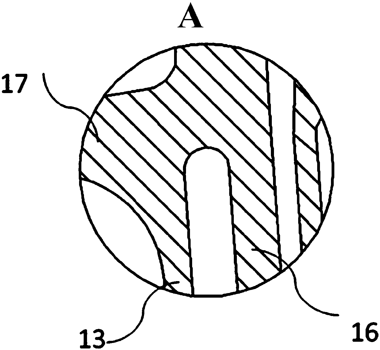 Aero-engine fuel nozzle structure