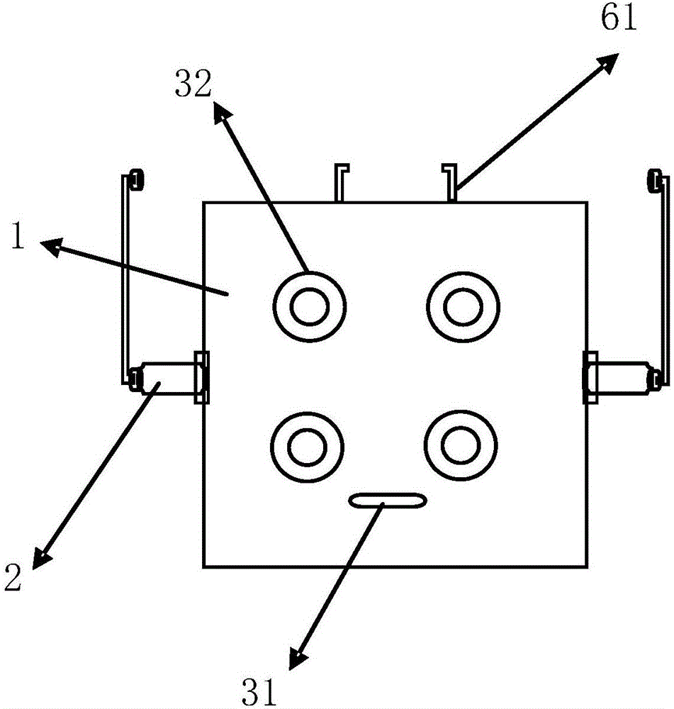 Crop physico-chemical parameter measuring device