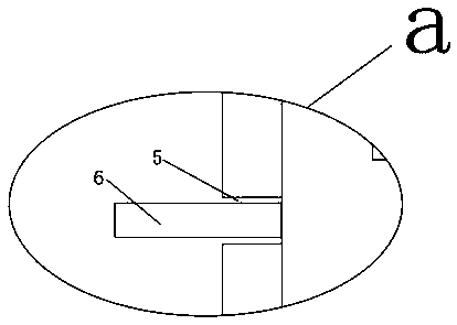 Post-operation sterilizing and washing device for nursing in anesthesiology department