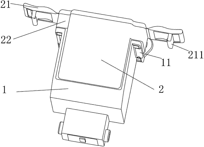 Coupling structure of ink jet printing ink box