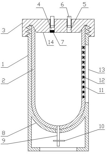 A kind of preparation method and device of autologous platelet-rich plasma for the treatment of pressure injury