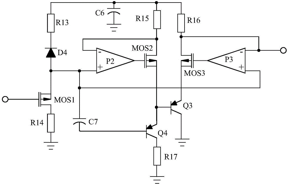 Constant current symmetrical trigger-type driving power supply for power system fault detecting device