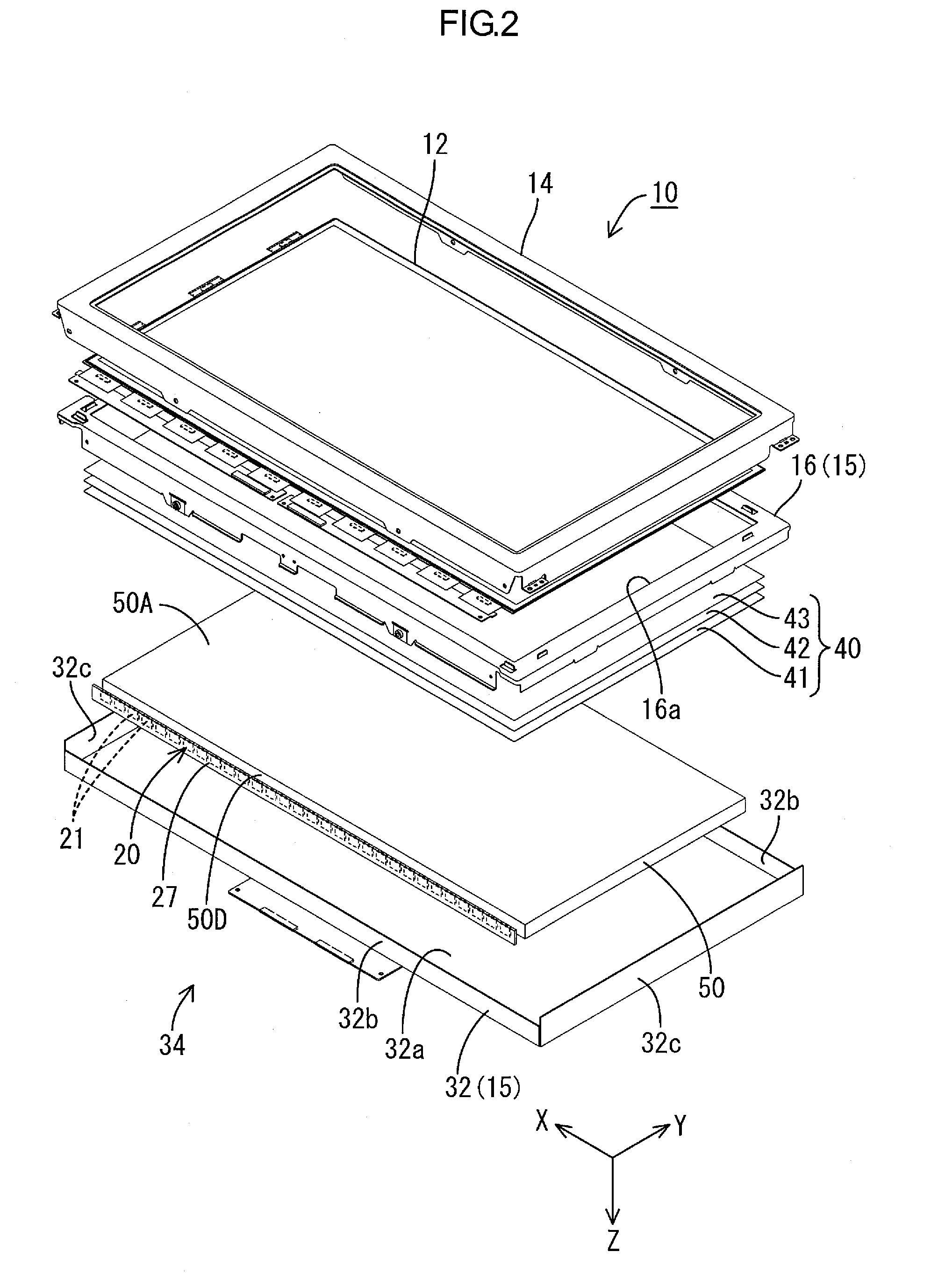 Light source unit, lighting device, display device and television receiver