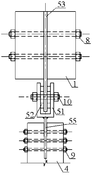 A timber frame-energy-dissipating brace anti-lateral force structural system