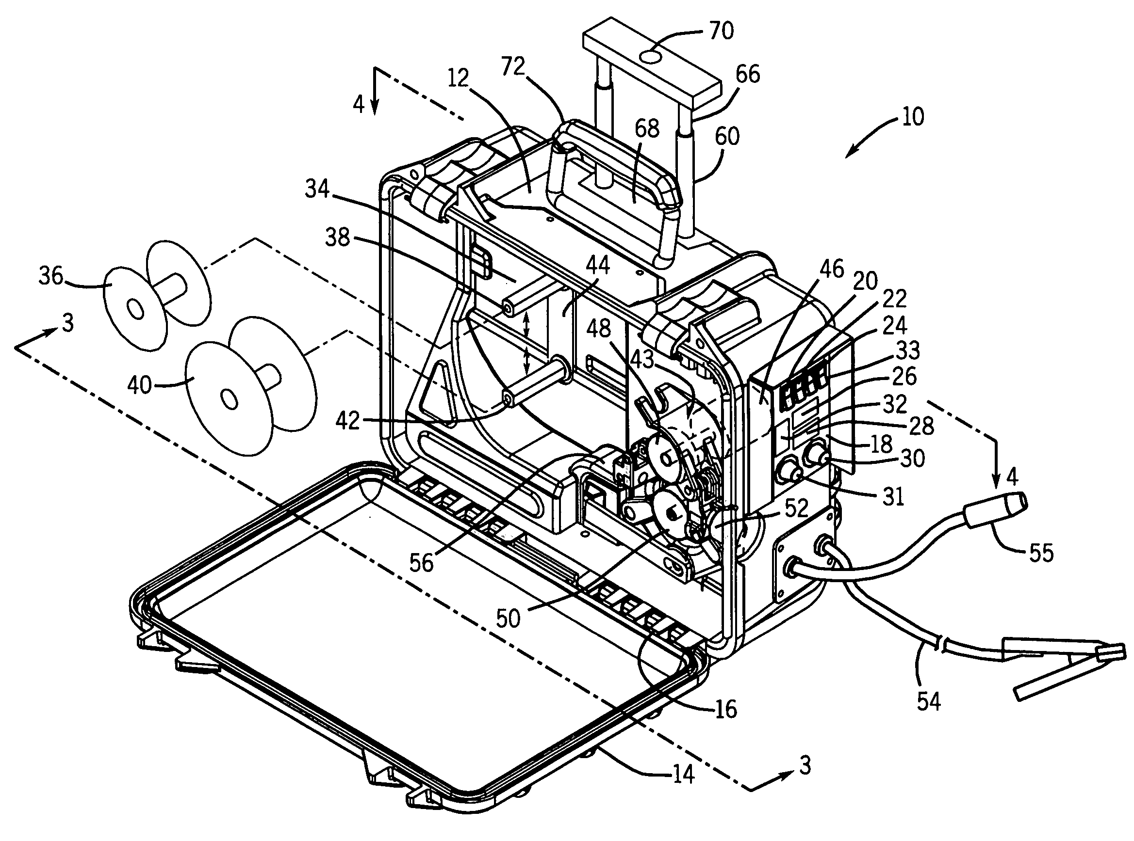 Portable multi-wire feeder