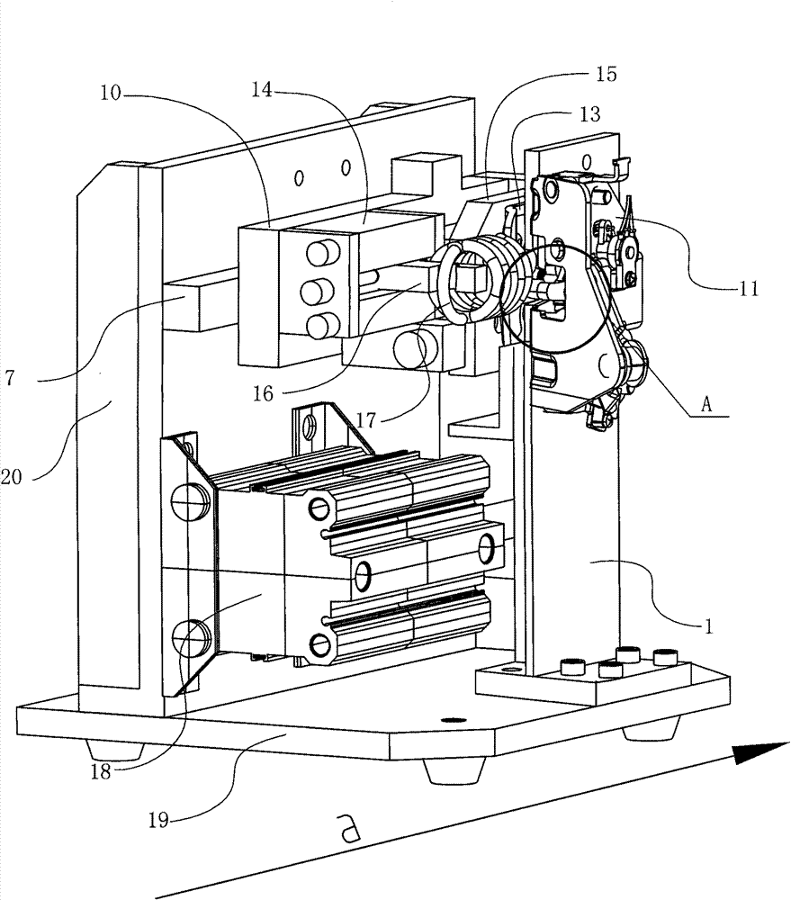 Device for simulating load capacity of door lock during closing of sliding door of automobile