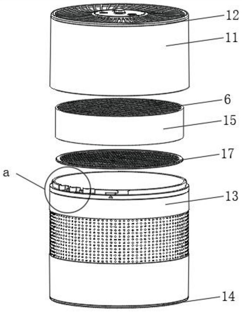 Desktop type deodorization and sterilization machine