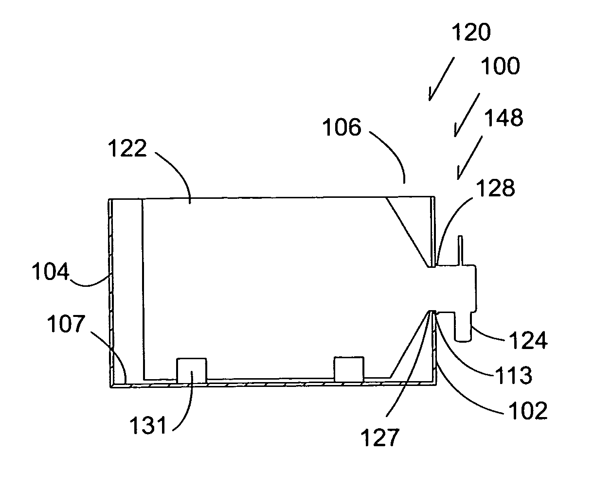 Method and apparatus for a product cooler