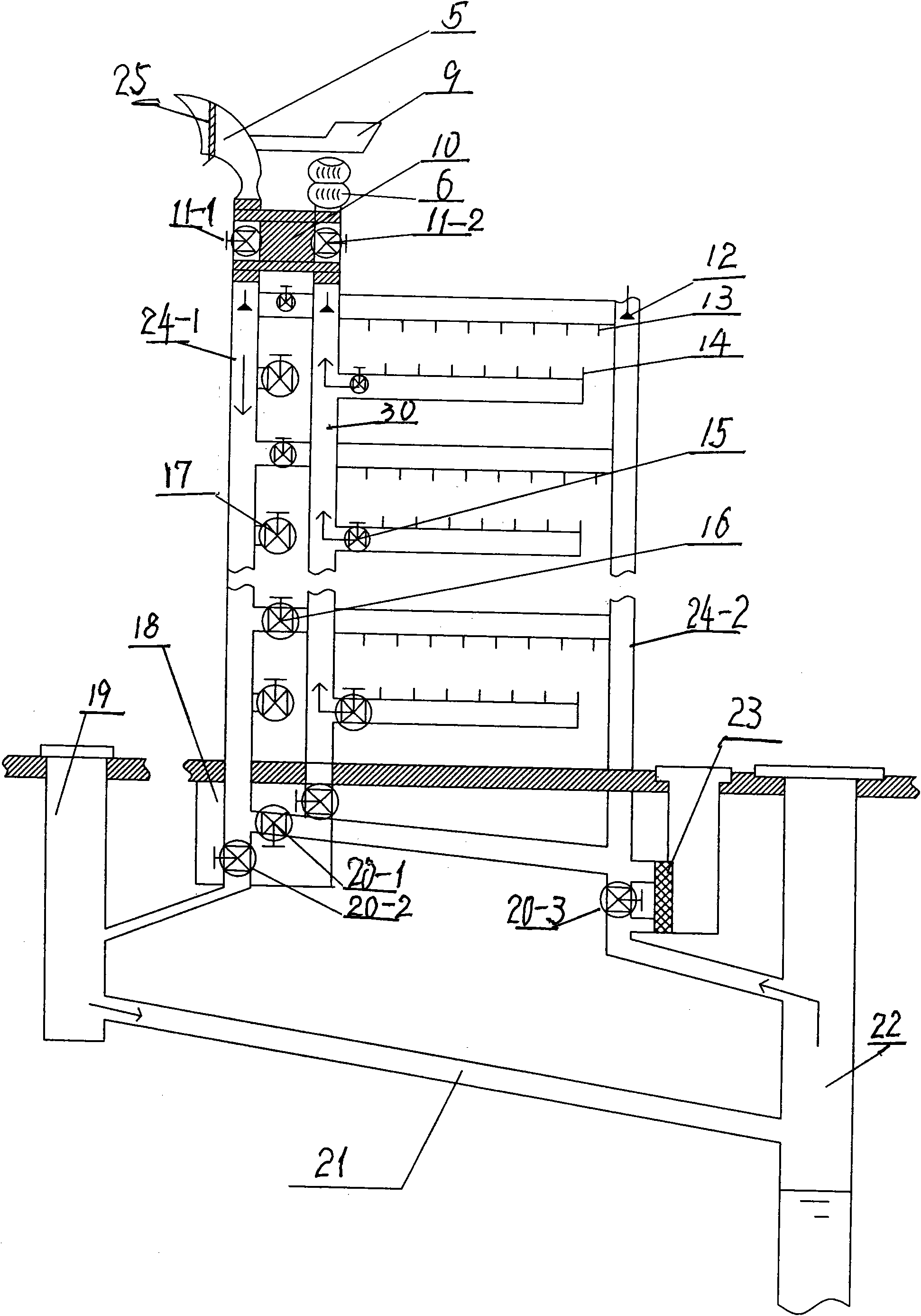 Environment-friendly building integrating energy-saving emission-reducing environment-protecting techniques