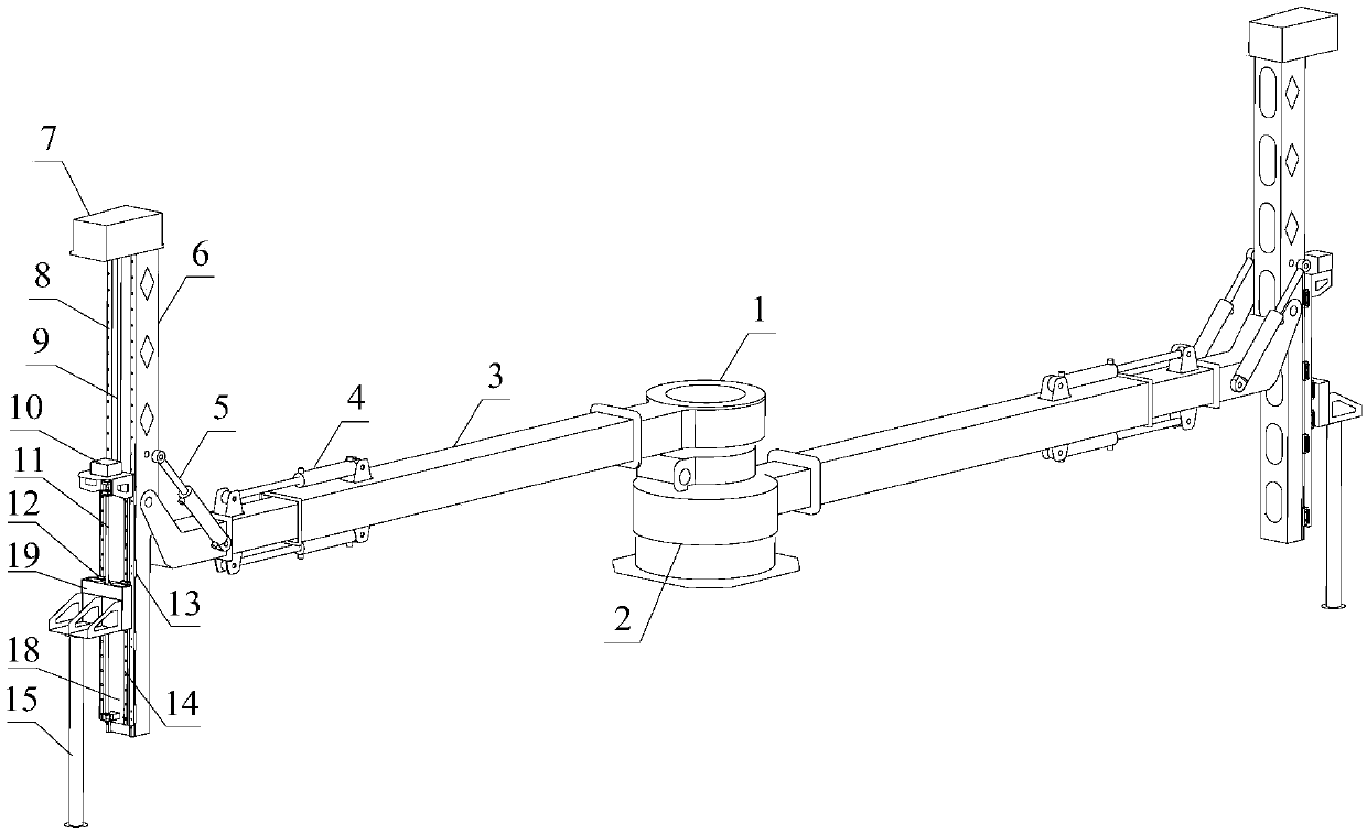 Multi-purpose rotary hoisting machine