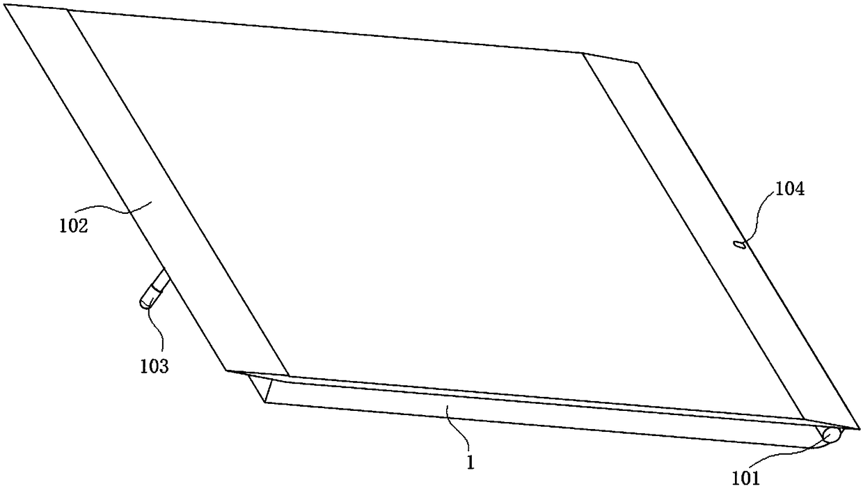 Thermal insulation ceiling of cement building