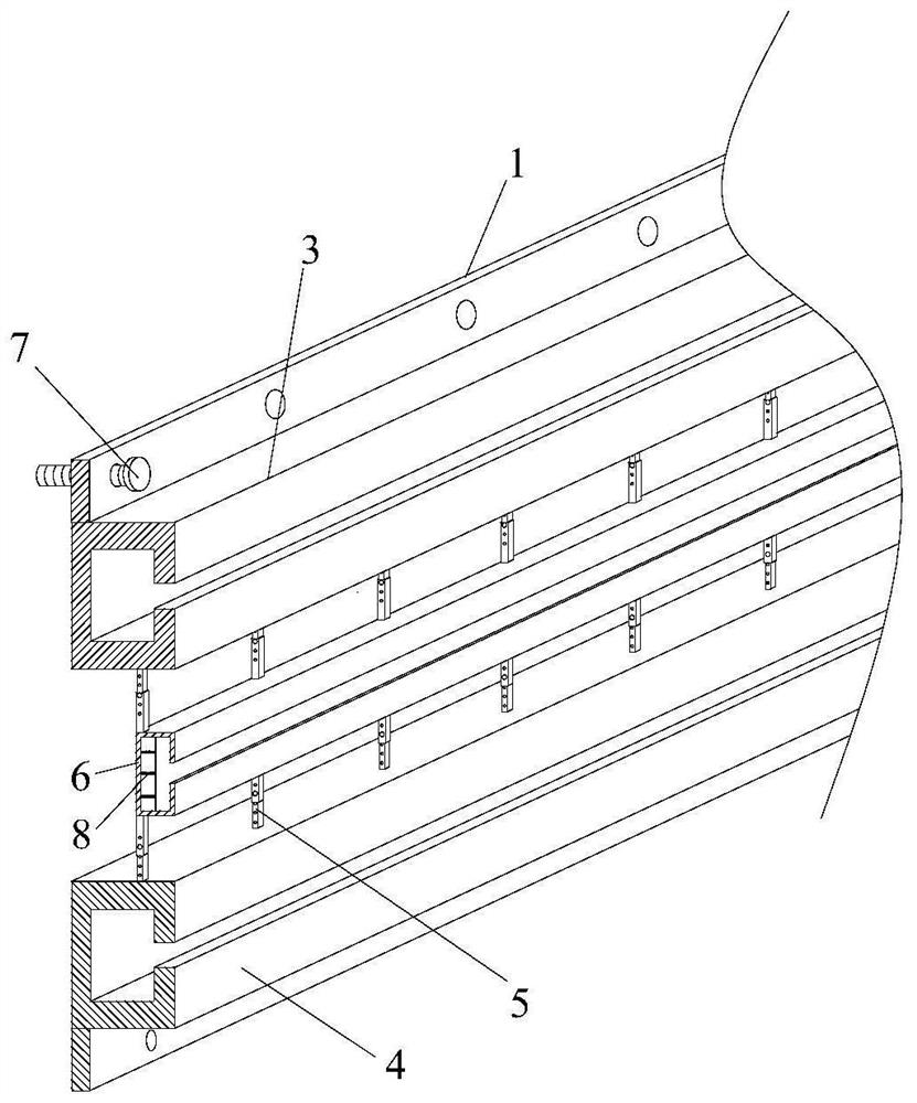 An installation structure and installation method of an indoor wall decoration board