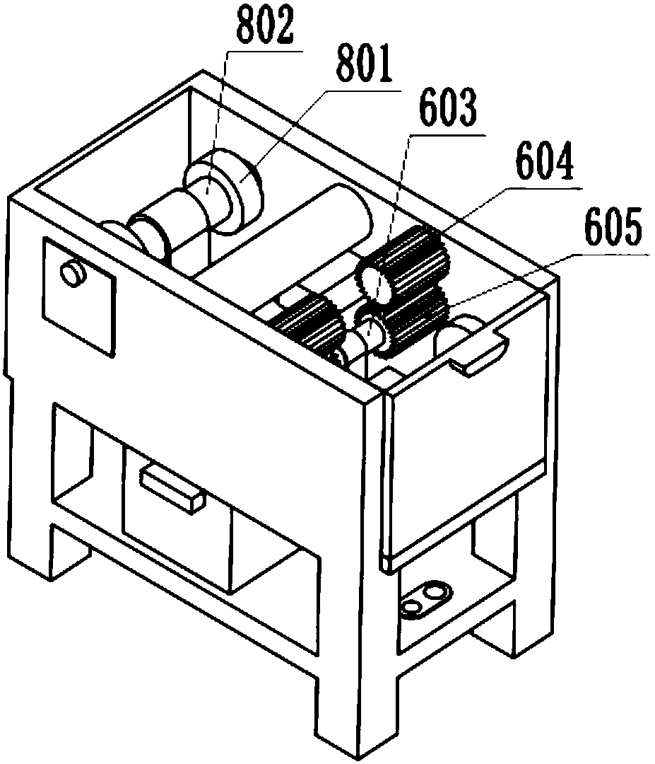 Recycling device of wire and cable dedicated for power distribution cabinet