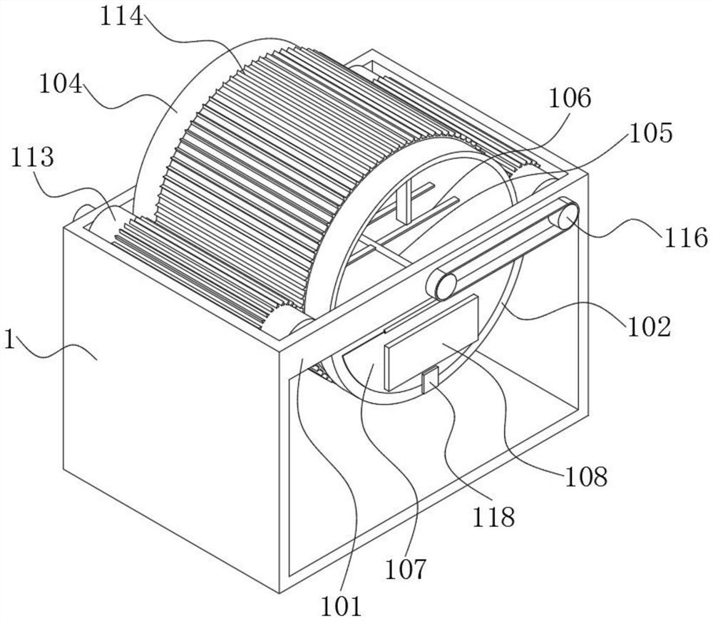 Uniform magnetizing device for rare earth permanent magnet material and using method of uniform magnetizing device