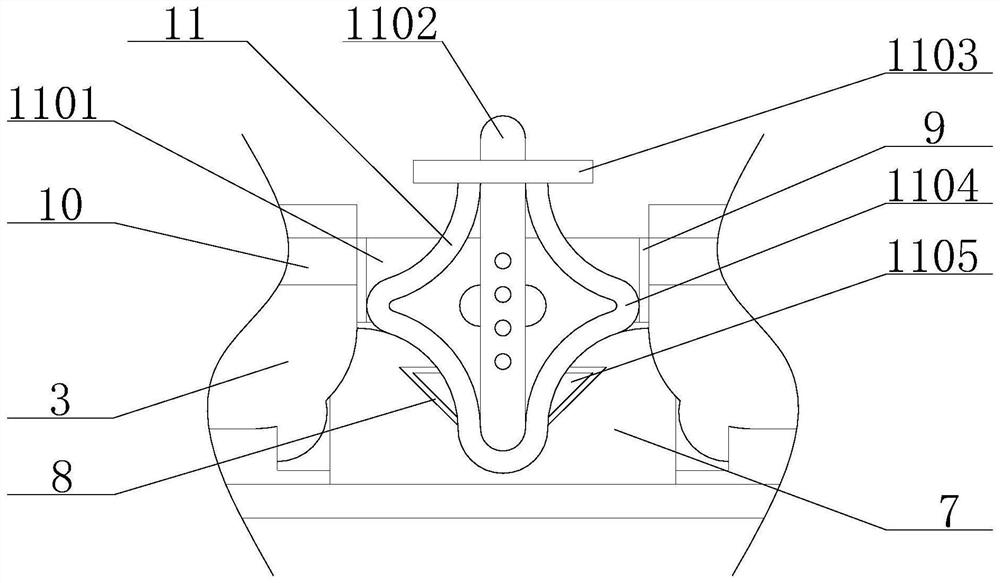 Production mold for mud composite board curing