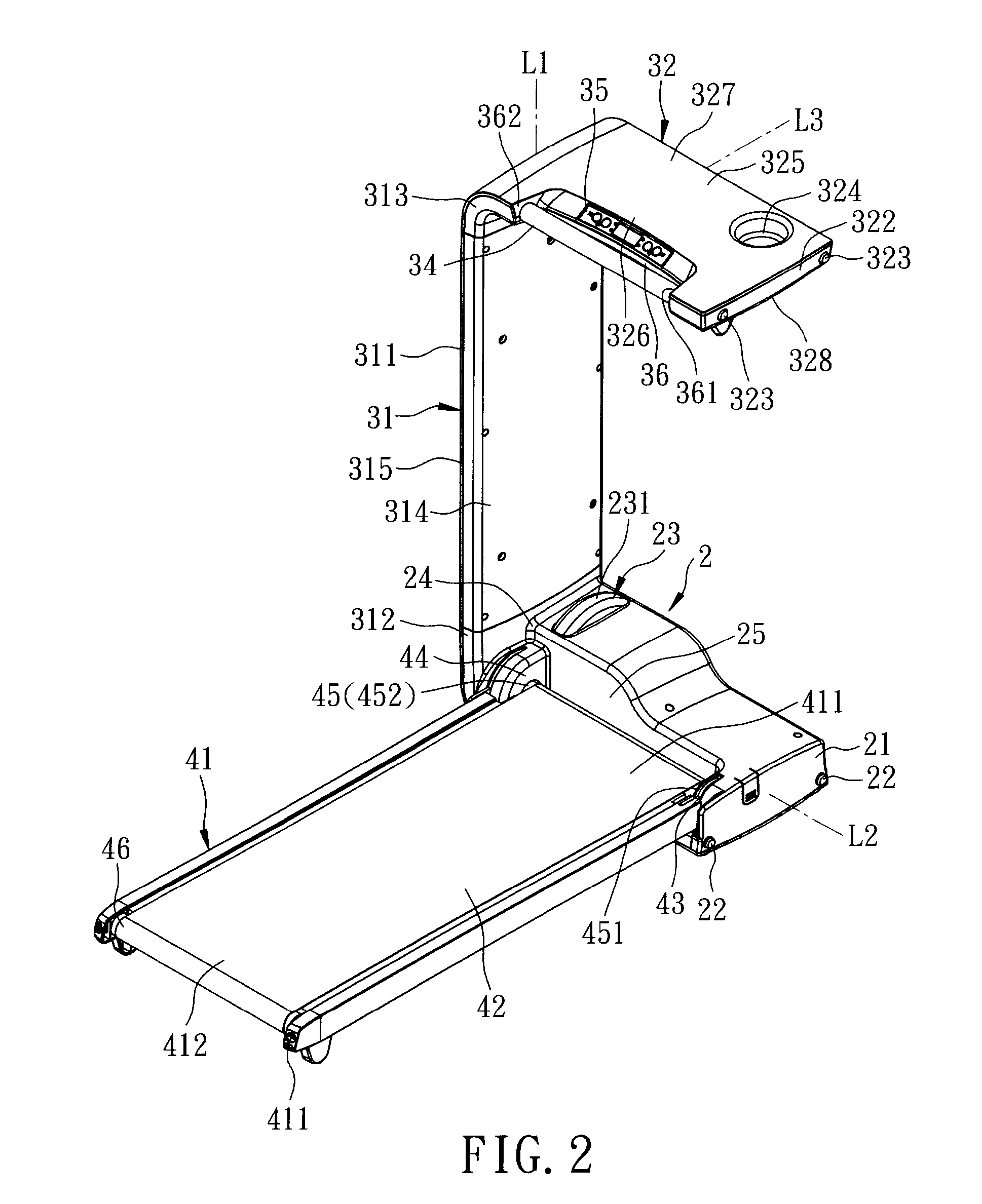 Dual-purpose foldable treadmill