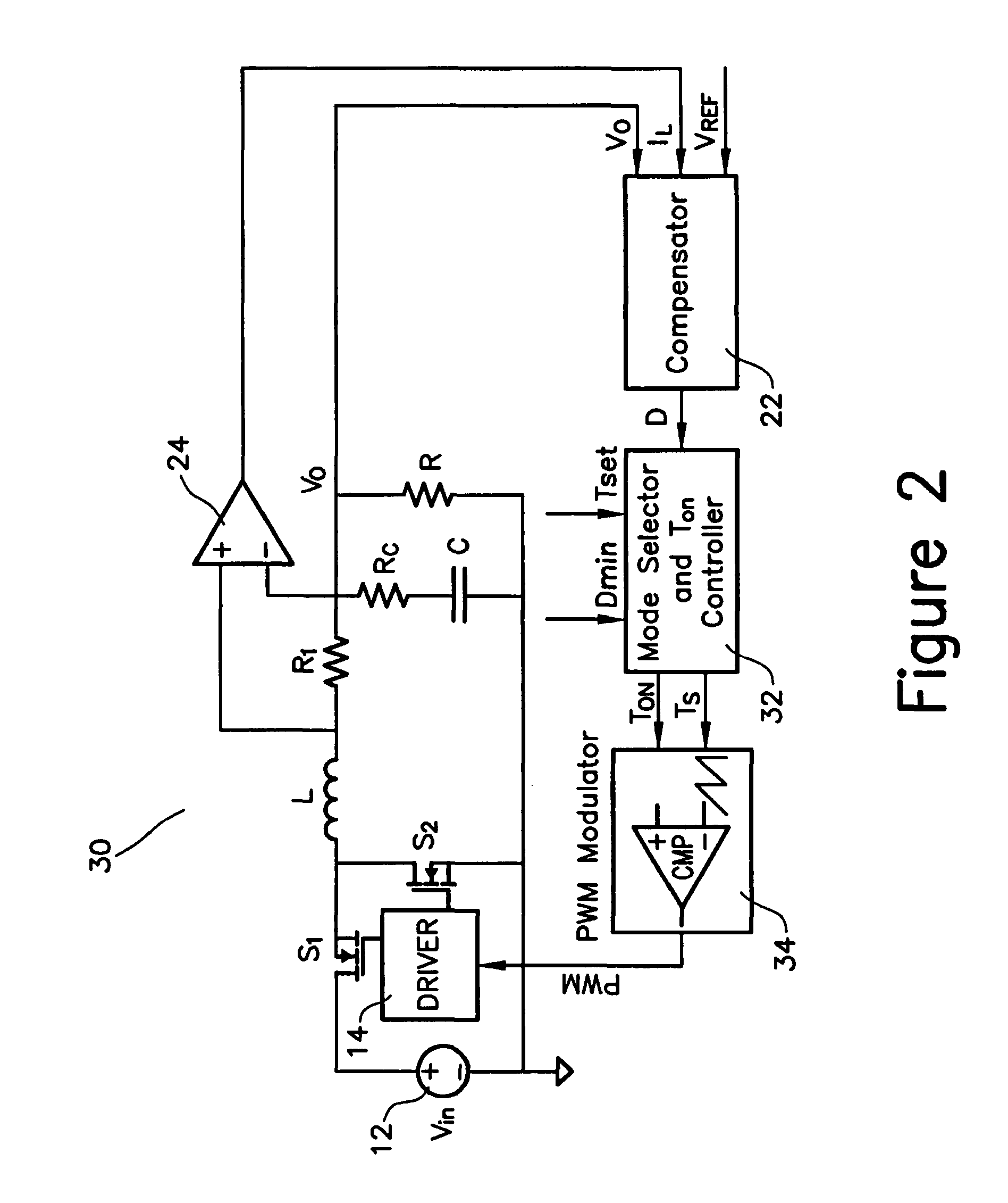 Multi-mode switching control circuit and method for improving light load efficiency in switching power supplies