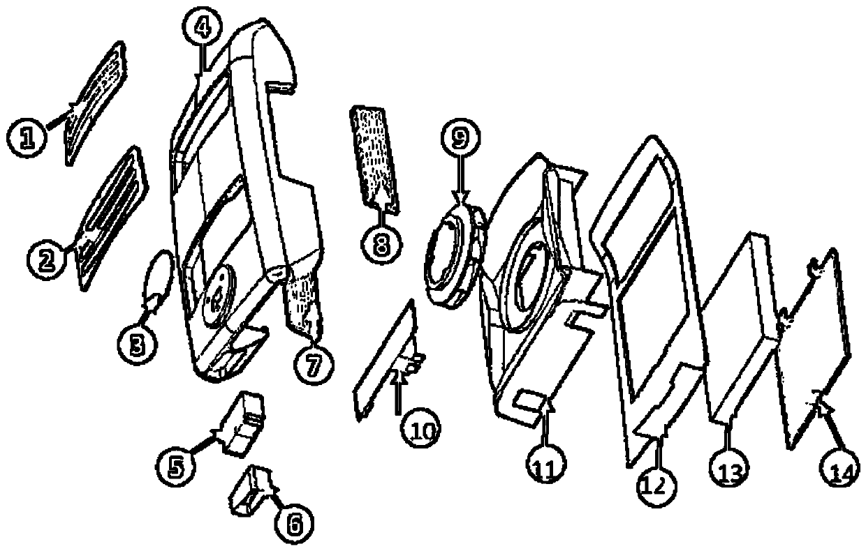 Vehicle-mounted air quality detection and air purification system