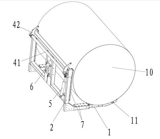 Mounting bracket for overhead working