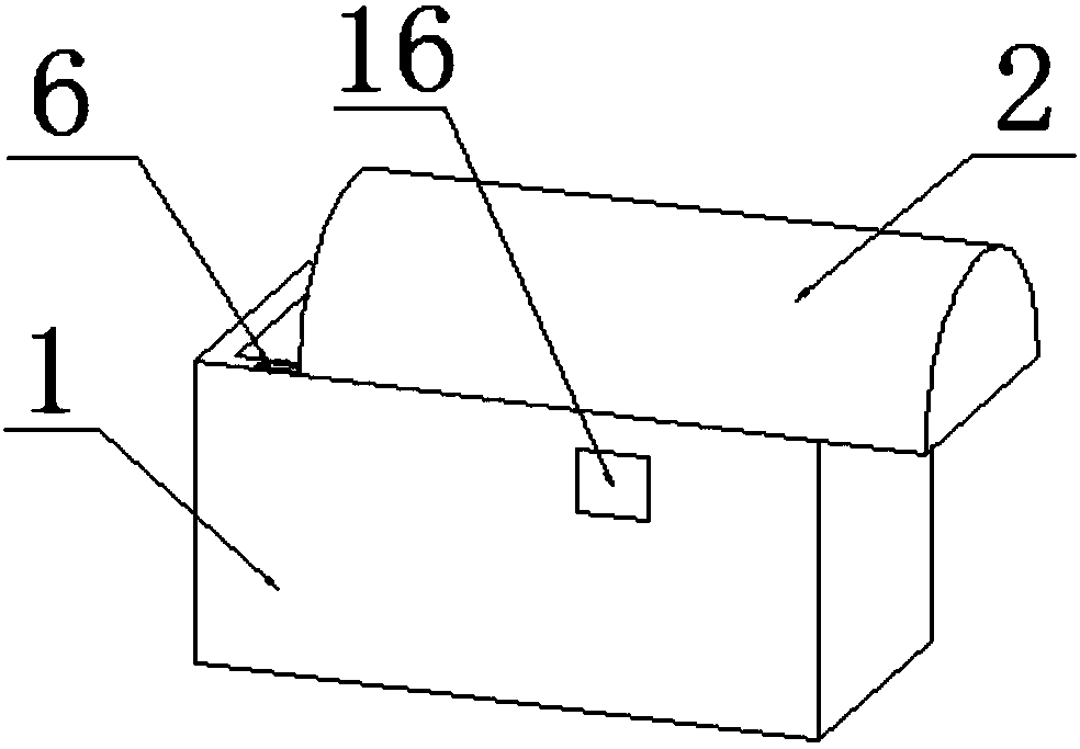 High-pressure oxygen cabin