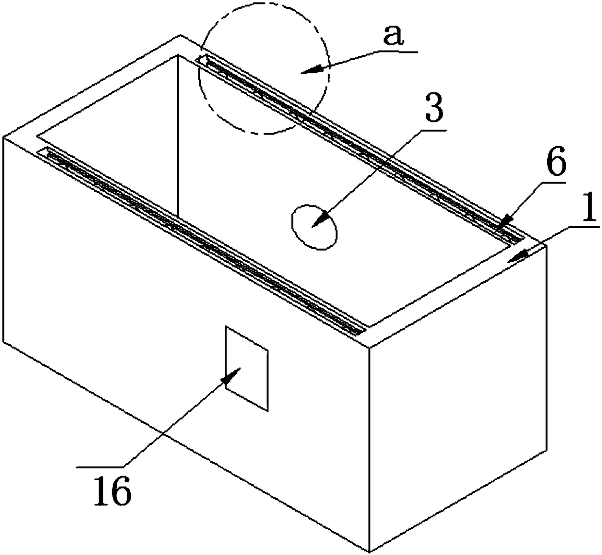 High-pressure oxygen cabin