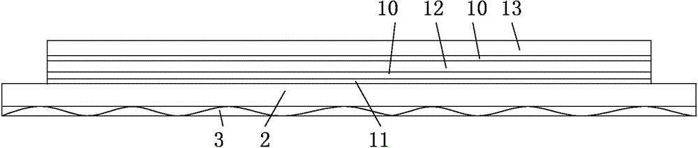 Fully-laminated curved touch display screen and manufacturing process for same