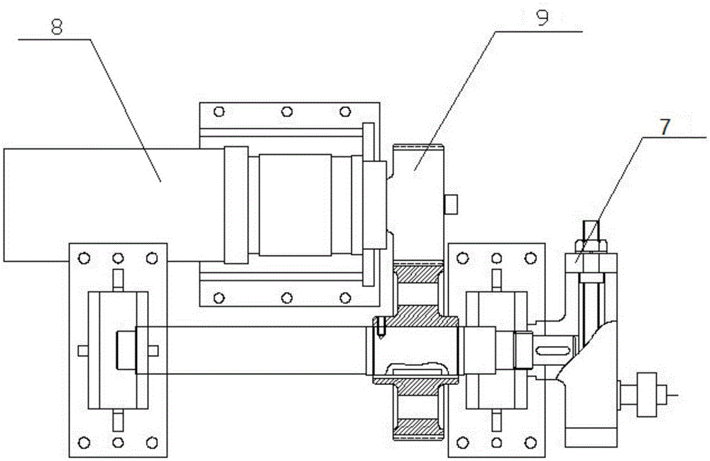 Continuous wind tunnel airfoil dynamic characteristics test mechanism