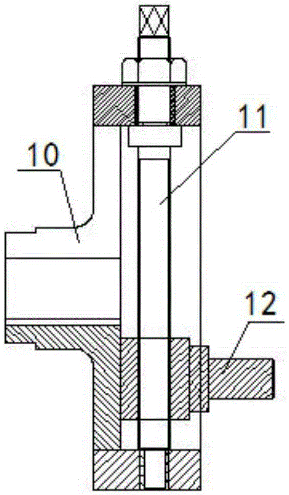 Continuous wind tunnel airfoil dynamic characteristics test mechanism