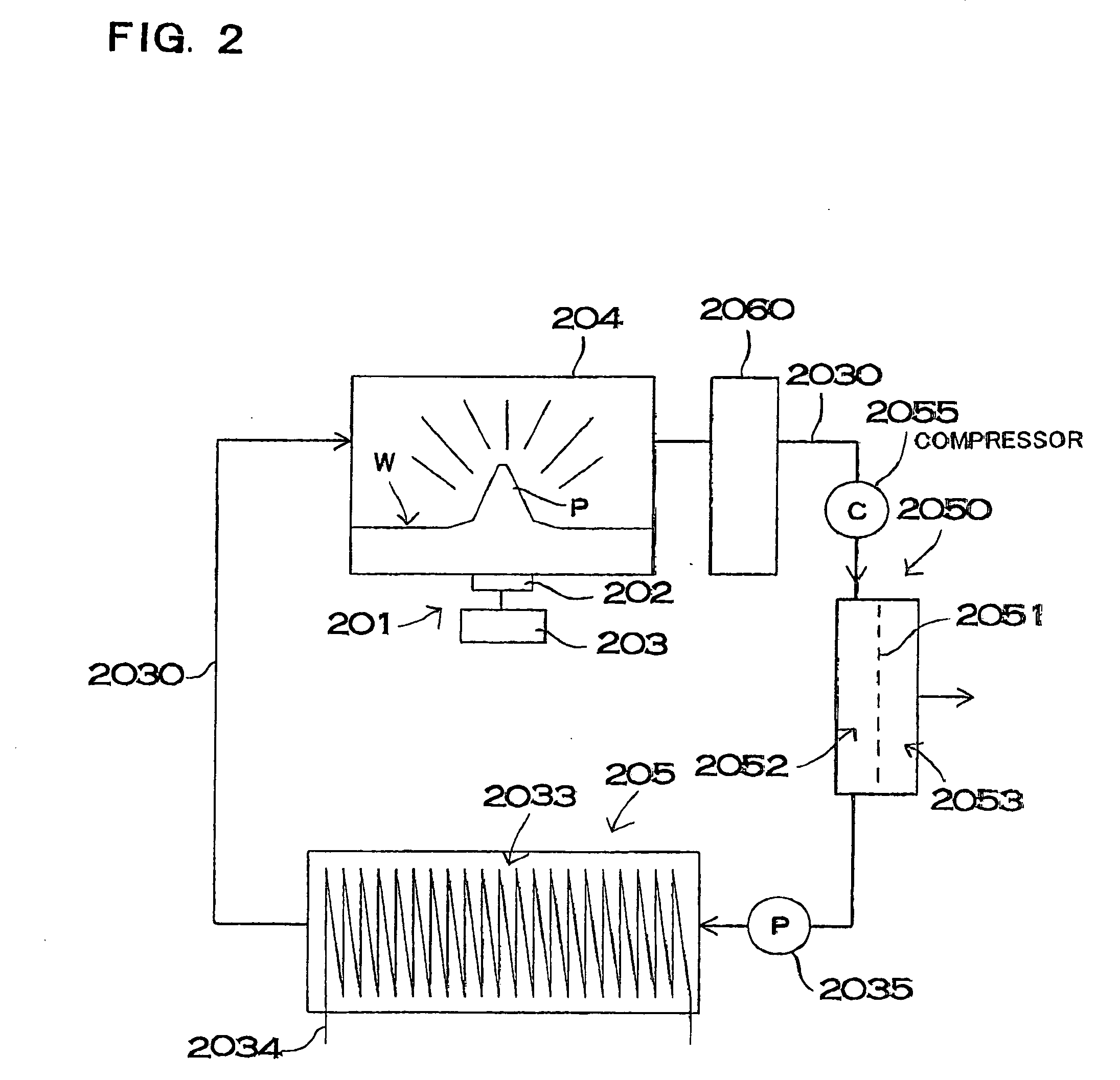 Method and apparatus for separating a solution