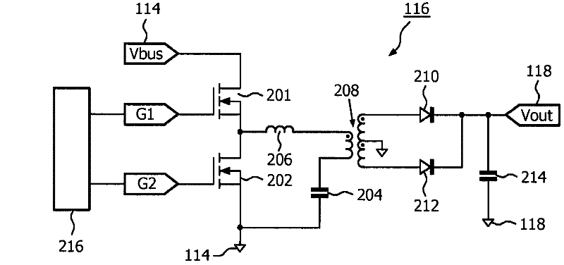 Low cost power supply circuit and method