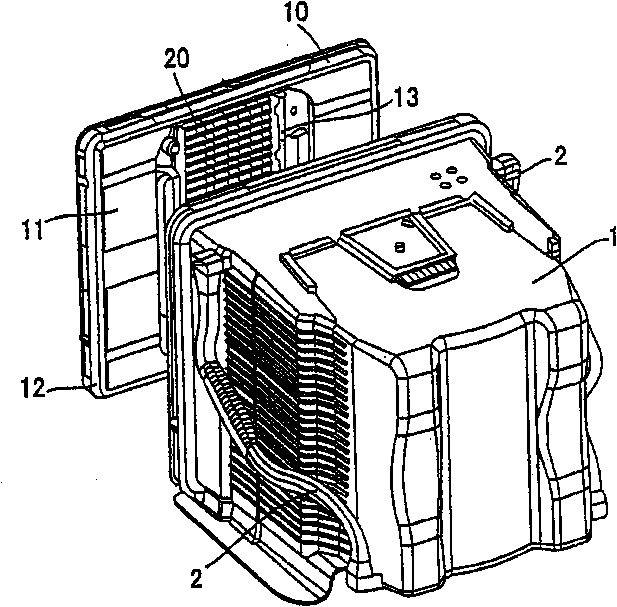 Retainer and substrate storing container