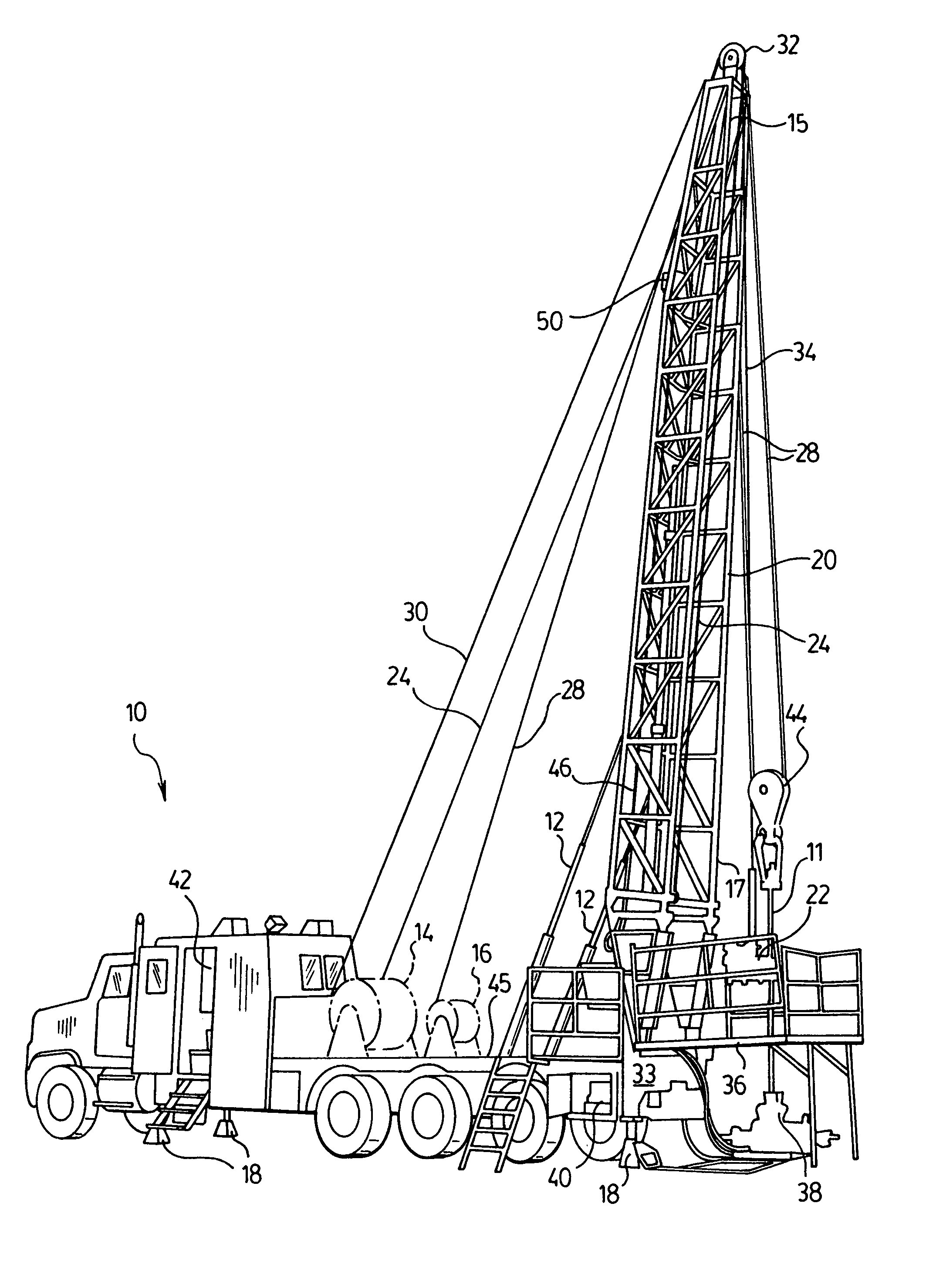 Multi-function well servicing vehicle