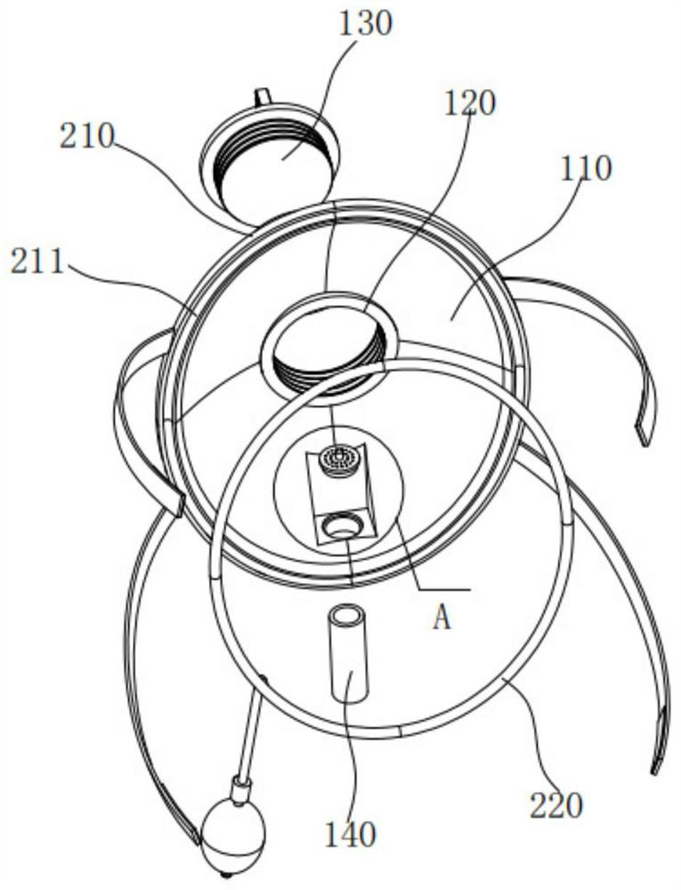 Oxygen mask facilitating sputum suction