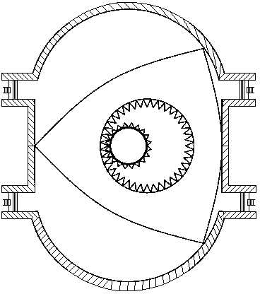 Thermal rotor power equipment and work method thereof