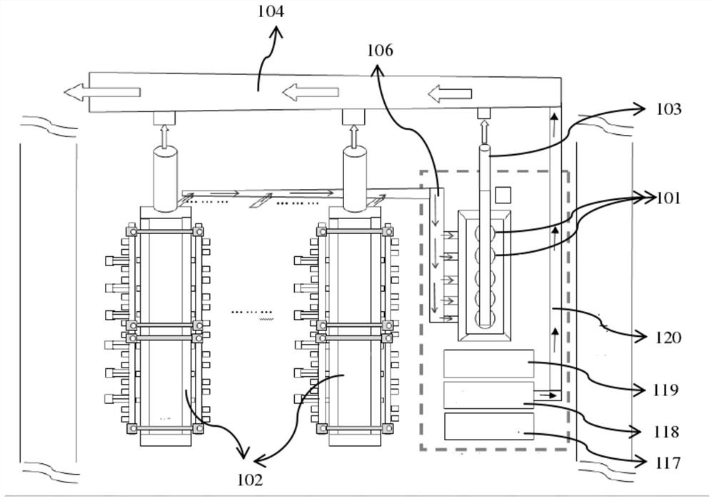 Method and device for treating carbon residues and recycling electrolyte