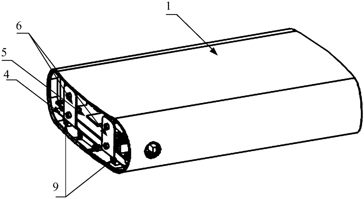 Barrel-shaped housing electronic equipment