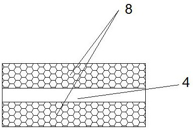 Semi-rigid semi-flexible anti-impact tunnel surrounding rock supporting structure under seismic zone and construction method thereof