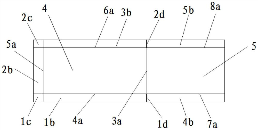 Size-customizable naturally aspirated combustion-supporting high-efficiency gas kitchen stove and manufacturing method thereof