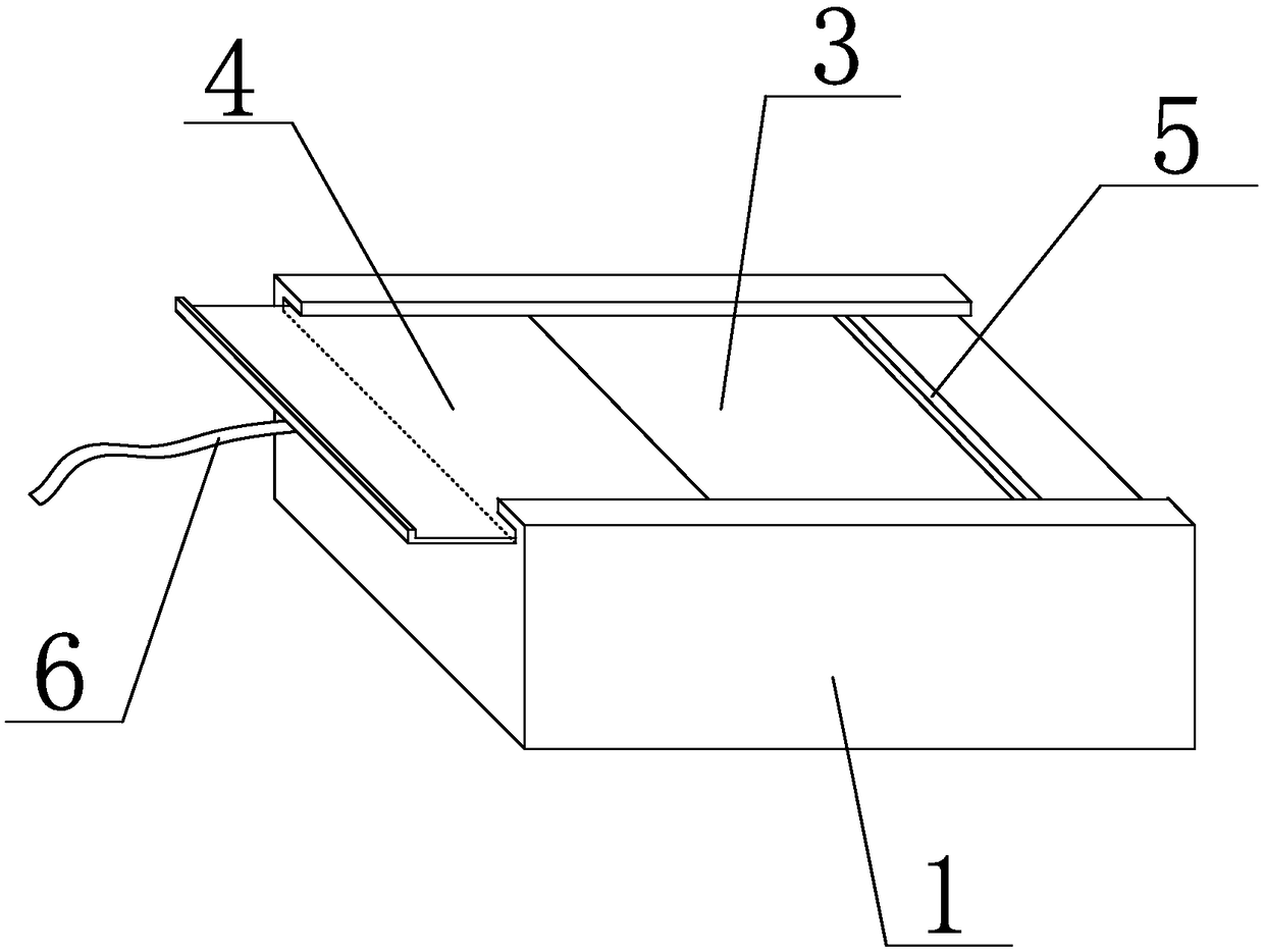 Material surface test sample table with accuracy improvement function