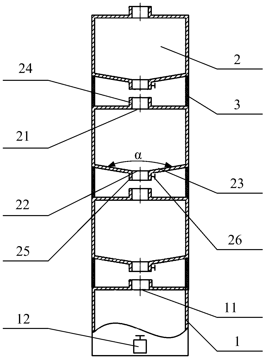 Liquid storage tank group