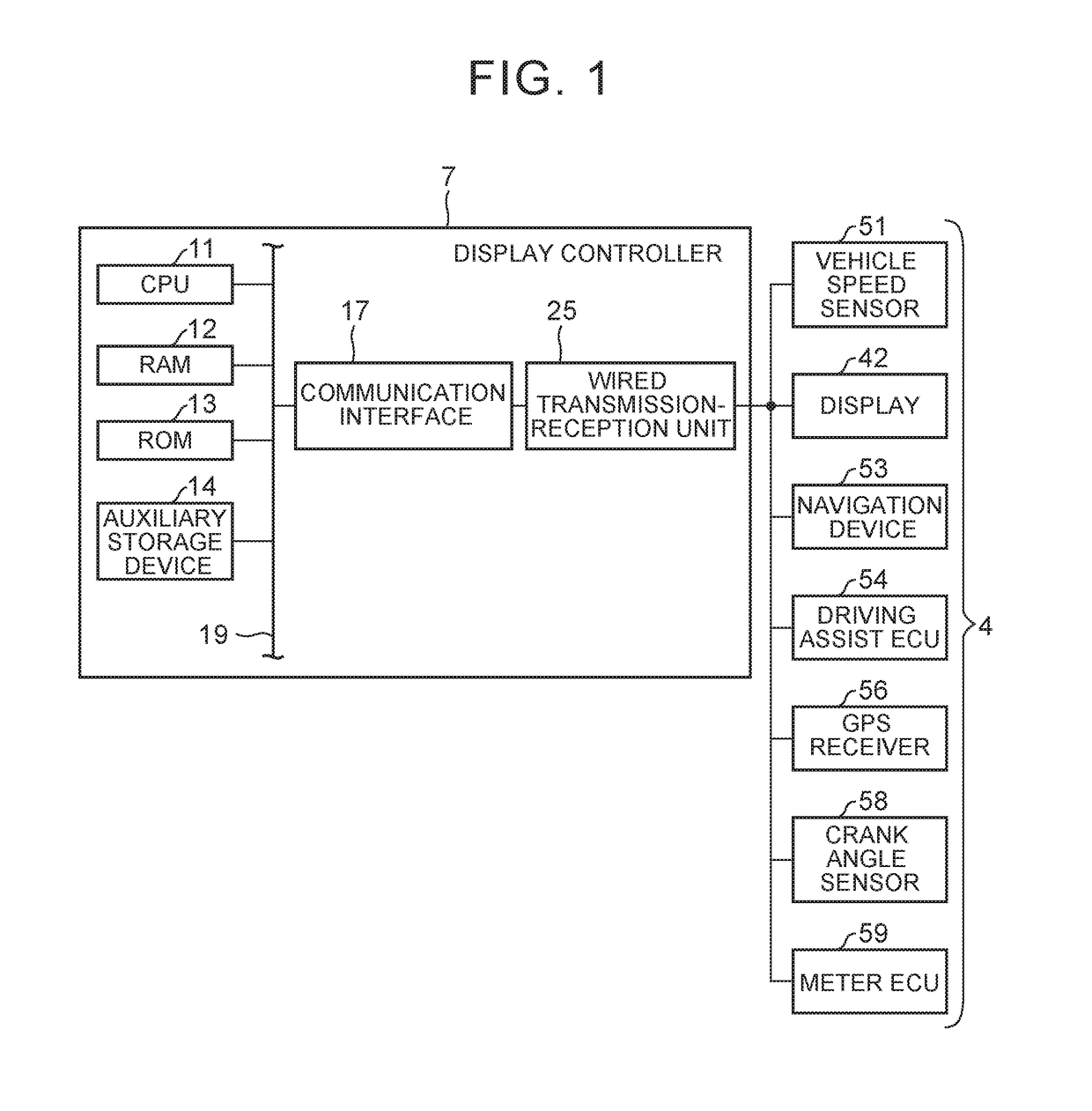 Vehicular Information Display Apparatus