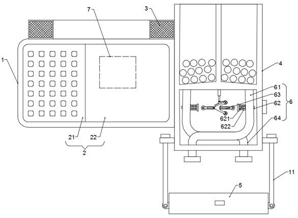 Language teaching device