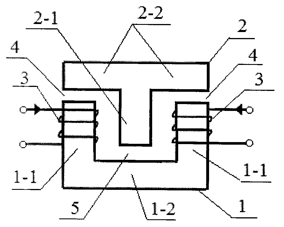 Multiphase magnetic integration coupling inductor